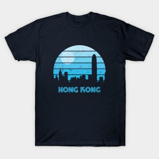 Retro Sunset Hong Kong T-Shirt